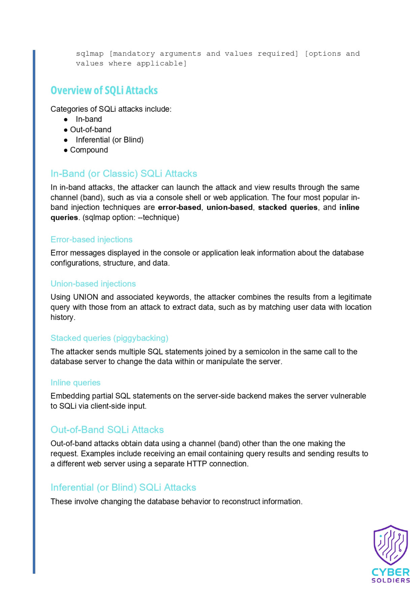 Sqlmap Cheat Sheet