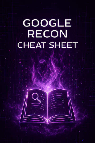 google dorks cheat sheet